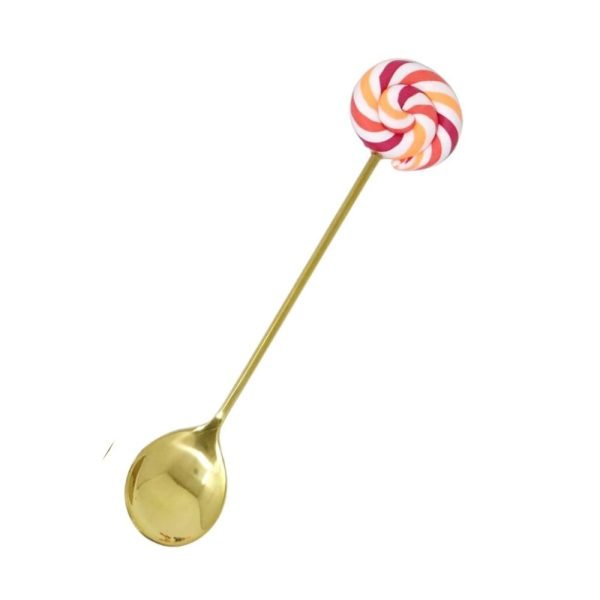 Žličica Lollipop crvena