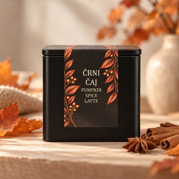 Črni čaj Pumpkin spice latte